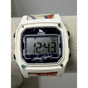 Damaged Freestyle Shark FS101028 Classic Floral Nylon New Battery 37MM